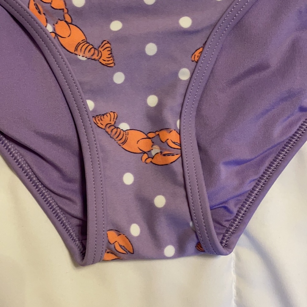 💜 Polka Dot - Lobster 🦞 Swim Bottoms - Picture 4 of 8
